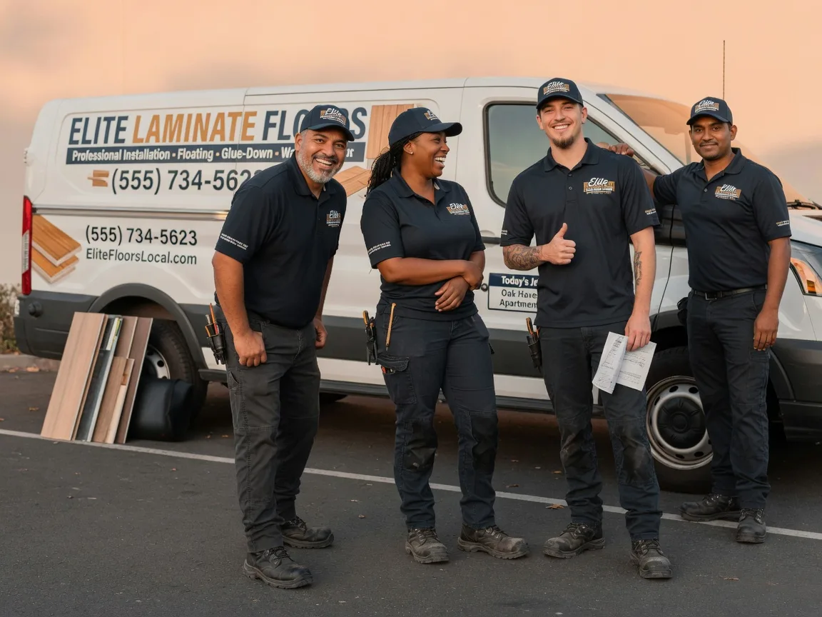 Laminate flooring installation company in Mechanicsburg, OH